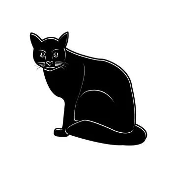 Cat icon Stock Illustration