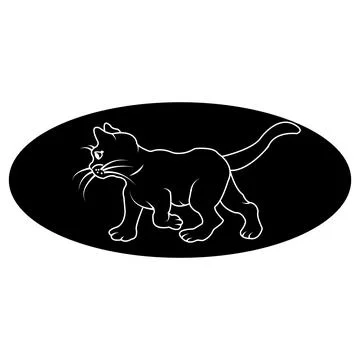 Cat icon Stock Illustration
