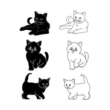 Cat icon Stock Illustration