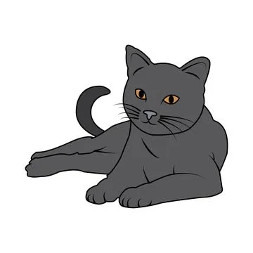 Cat icon Stock Illustration