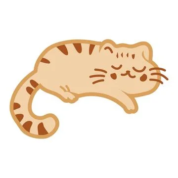 Cat icon logo design template Stock Illustration