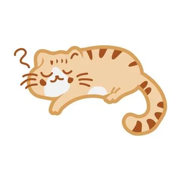 Cat icon logo design template Stock Illustration