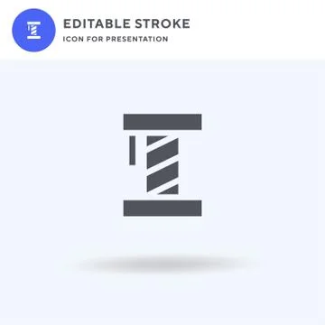 Cat icon vector, filled flat sign, solid pictogram isolated on white, logo Stock Illustration