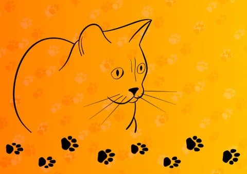 Cat Stock Illustration