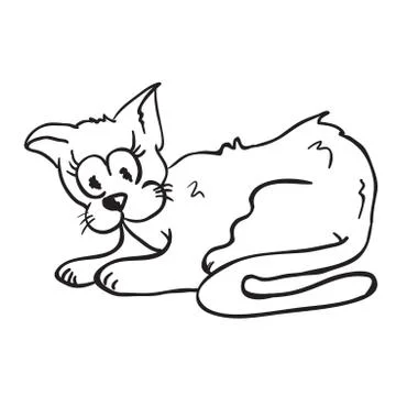 Cat Stock Illustration