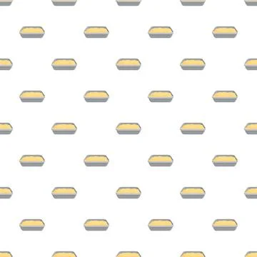 Cat litter box filled with sand pattern Stock Illustration