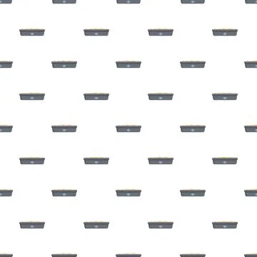 Cat litter box seamless pattern background for pets Stock Illustration