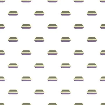 Cat litter tray pattern pet accessory background イラスト素材