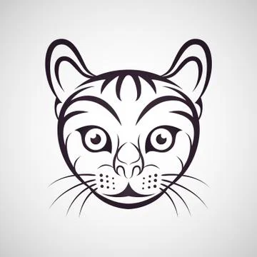 Cat logo Stock Illustration
