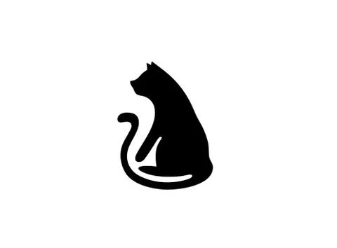 Cat logo Stock Illustration