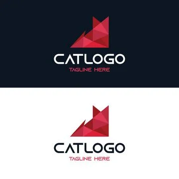 Cat Logo Stock Illustration