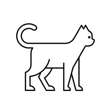 Cat Logo Stock Illustration