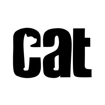 Cat logo Stock Illustration