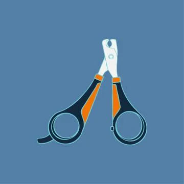 Cat nail clipper Stock Illustration