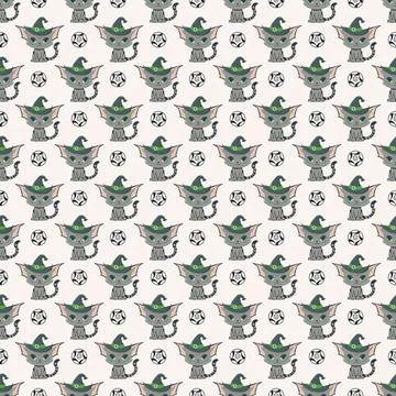 Cat pattern Illustrazione stock