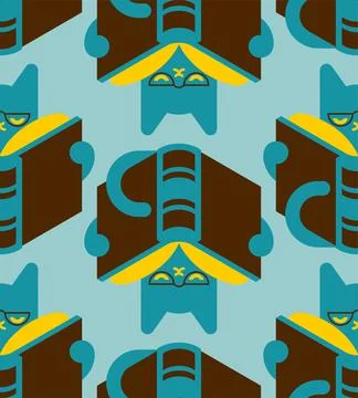 Cat is reading book pattern seamless. Kitten Reader background. Book lovers t 스톡 일러스트