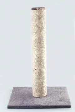 Cat scratching post Stock Photos