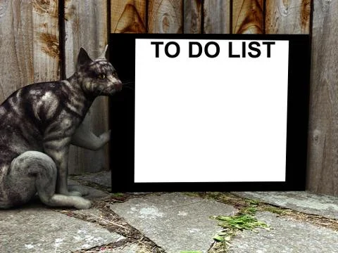 Cat Sign イラスト素材