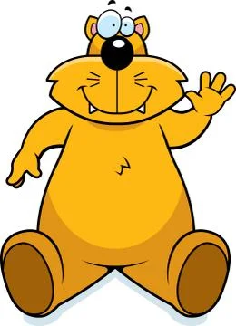 Cat Sitting Stock Illustration