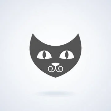Cat vector icon Stock Illustration