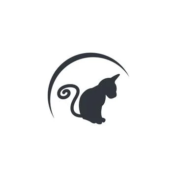 Cat vector icon illustration design Illustrazione stock
