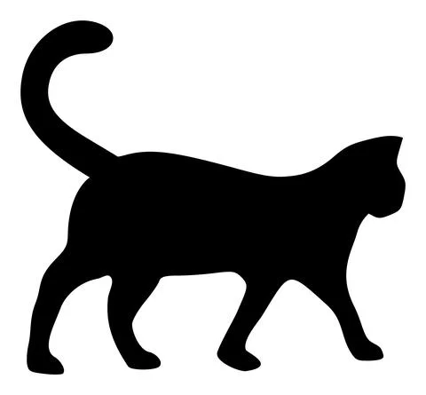 Cat - Vector Icon Illustration Stock Illustration