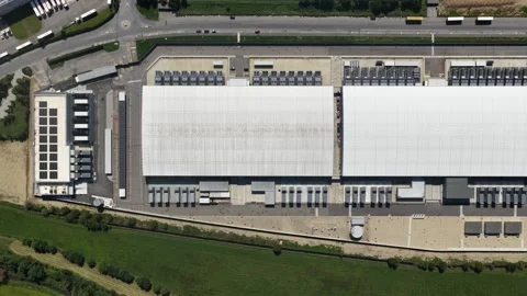 Cata center, computing center, AI infrastrucutre and cloud services, Data Video stock 316753607