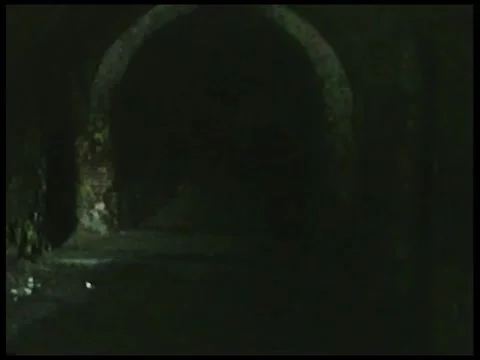Catacomb Walk Stock Footage 342687654