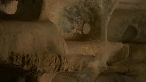 Catacombe paleocristine Stock Footage 141212892