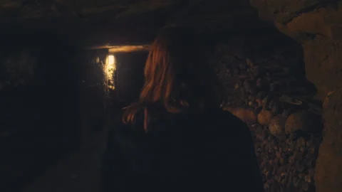 Catacombs 3 Stock Footage 241443613