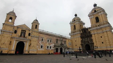 Catacombs Peru Time Lapse 스톡 동영상 101206037