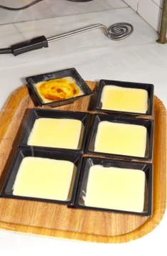 Catalan cream Stock Photos