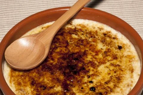 Catalan cream Foto stock
