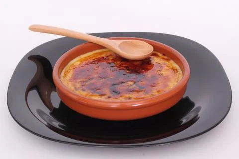 Catalan cream Stock Photos