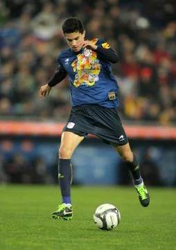 Catalan player Marc Bartra Stock Photos