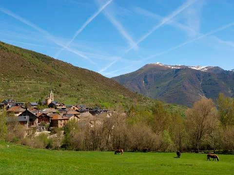 Catalan pyrenees Stock Photos