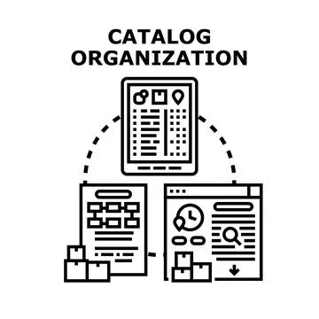 Catalog organization system optimizing inventory management process 库存插图