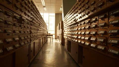 Catalogs for libraries Stock Footage 270073702