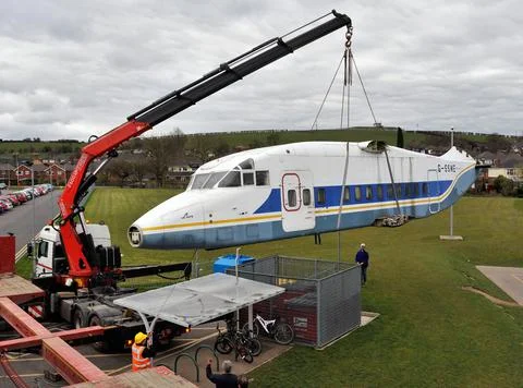 A Catalogue Of Errors Occurs As A Shorts S-360 Aircraft To Be Converted To Class Stock Photos