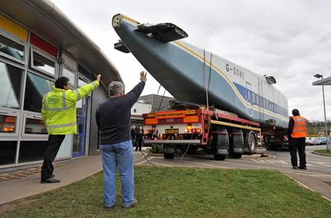 A Catalogue Of Errors Occurs As A Shorts S-360 Aircraft To Be Converted To Class Stock Photos