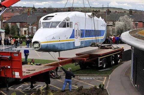A Catalogue Of Errors Occurs As A Shorts S-360 Aircraft To Be Converted To Class Stock Photos