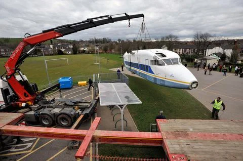 A Catalogue Of Errors Occurs As A Shorts S-360 Aircraft To Be Converted To Class Stock Photos