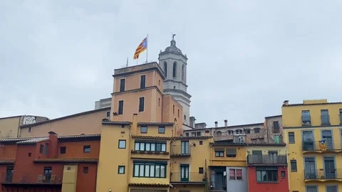 Catalonia flag Stock-Footage 278923921
