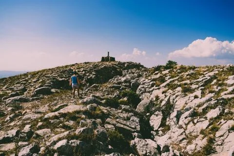 Catalonia mountain range. Foto stock