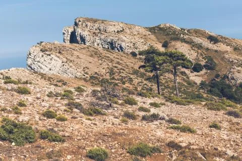 Catalonia mountain range. Stock Photos