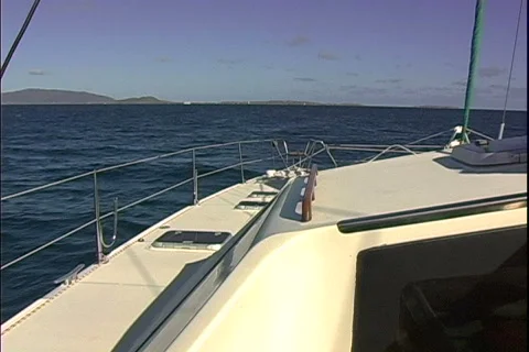 Catamaran-pov Stock Footage 816868