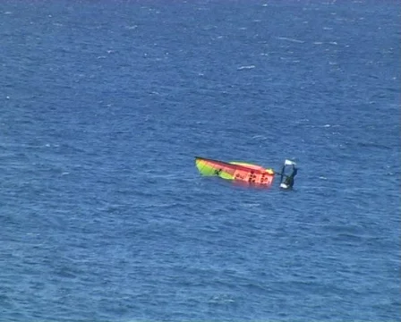 Catamaran sail boat Video stock 288554