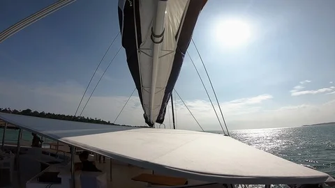 Catamaran Sail 動画素材 126776724