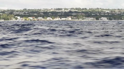 Catamaran sailing, Ocean View Stock Footage 998950