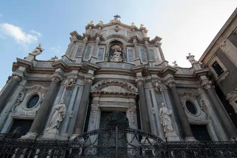 Catania Cathedral Stock Photos